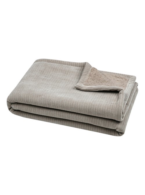 Coperta a coste morbidissima - Kiabi