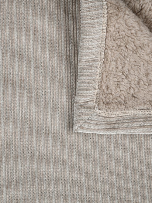 Coperta a coste morbidissima - Kiabi