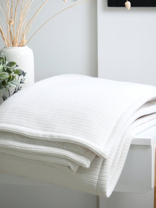 Coperta a coste morbidissima - Kiabi
