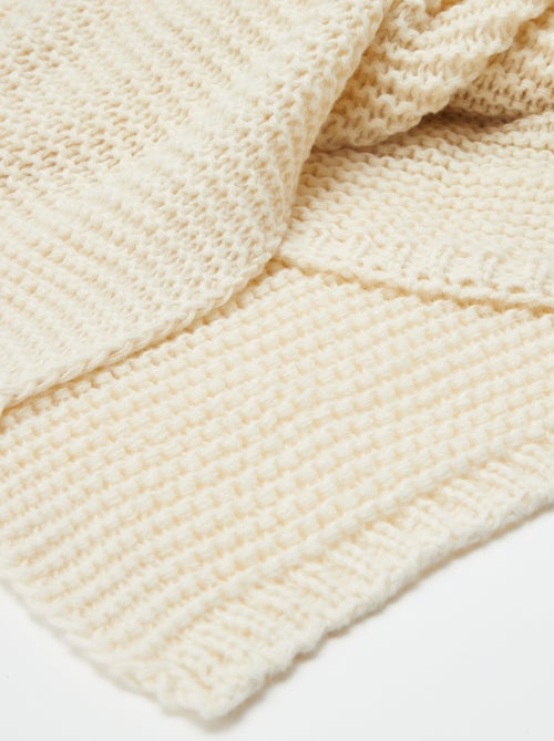 Coperta a maglia grossa - Kiabi Home - Kiabi