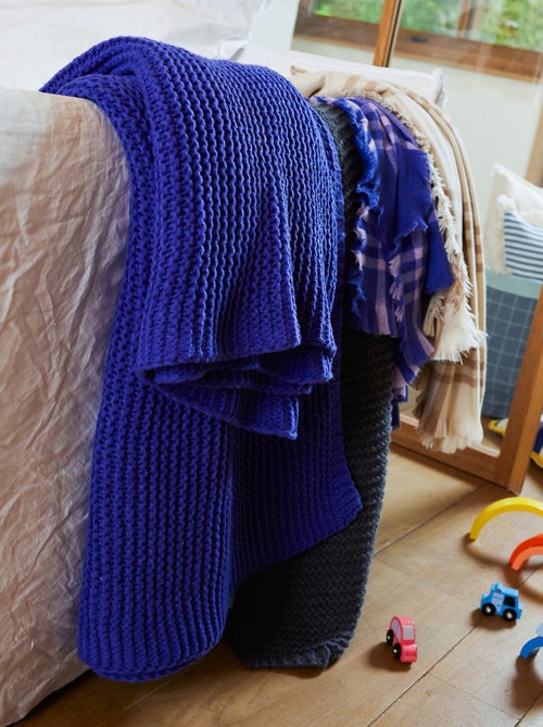 Coperta a maglia grossa - Kiabi Home - Kiabi