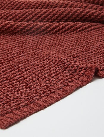 Coperta a maglia grossa 160 x 130 cm - Kiabi Home