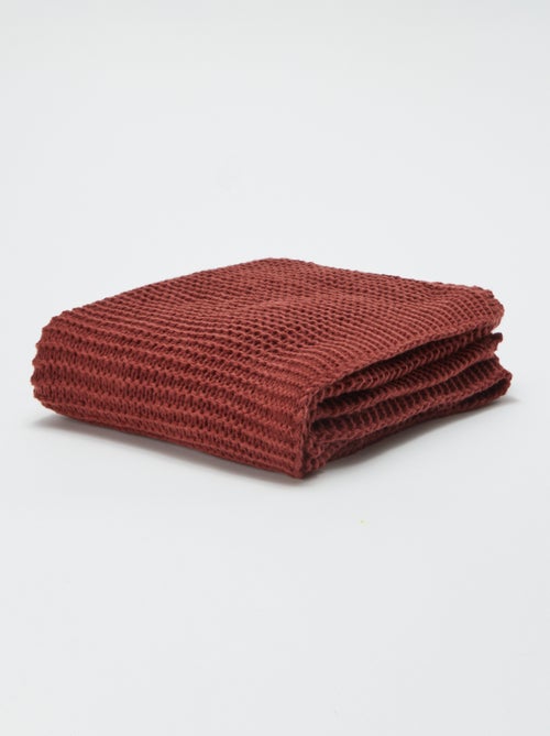 Coperta a maglia grossa 160 x 130 cm - Kiabi Home - Kiabi
