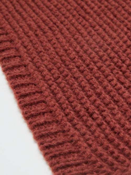 Coperta a maglia grossa 160 x 130 cm - Kiabi Home - Kiabi