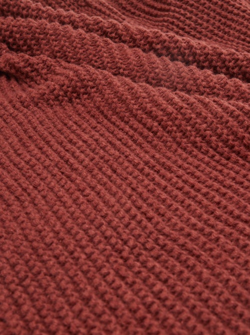 Coperta a maglia grossa 160 x 130 cm - Kiabi Home - Kiabi