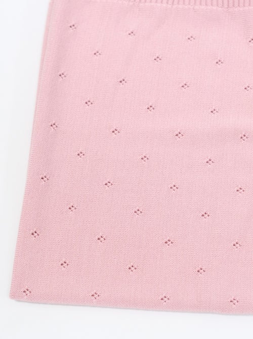 Coperta a Maglia Traforata - Kiabi