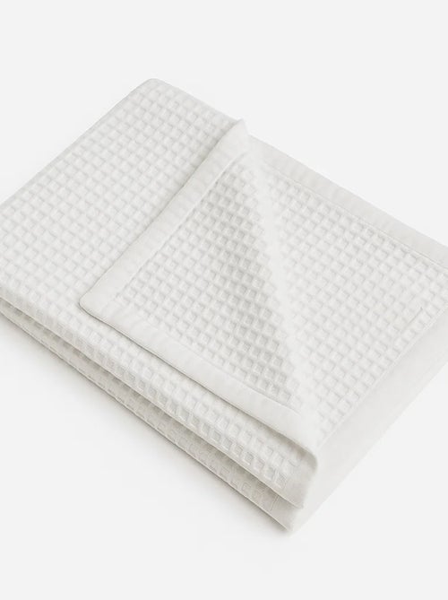 Coperta a nido d’ape in cotone biologico Aiko - Kiabi