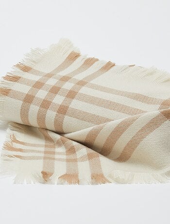 Coperta a quadri 160 x 130 - Kiabi Home