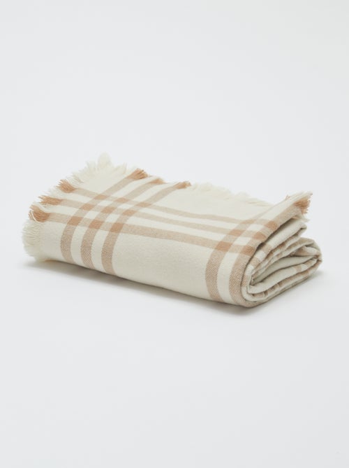 Coperta a quadri 160 x 130 - Kiabi Home - Kiabi