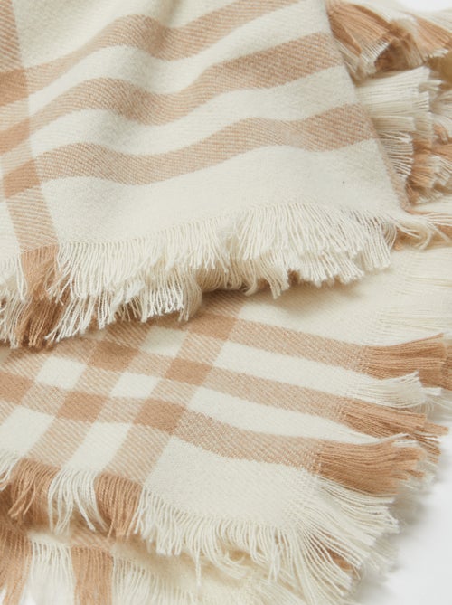 Coperta a quadri 160 x 130 cm - Kiabi Home - Kiabi