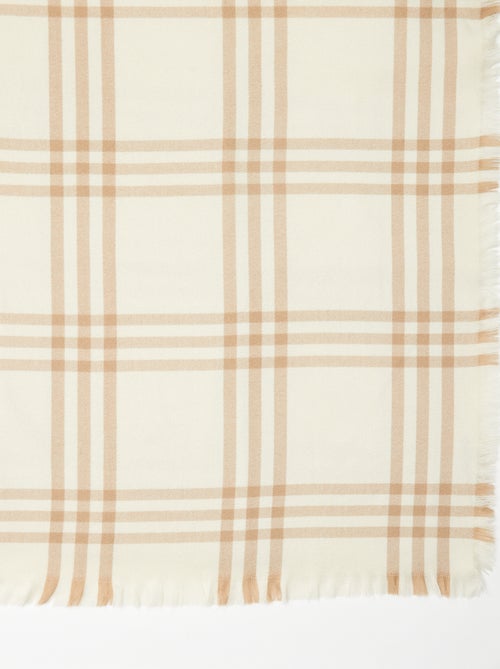 Coperta a quadri 160 x 130 cm - Kiabi Home - Kiabi