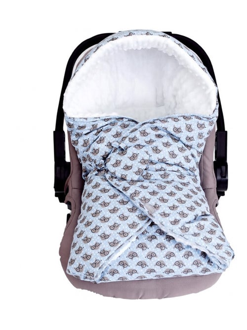 Coperta avvolgente reversibile per neonato in cotone | SEVIRA KIDS - Kiabi