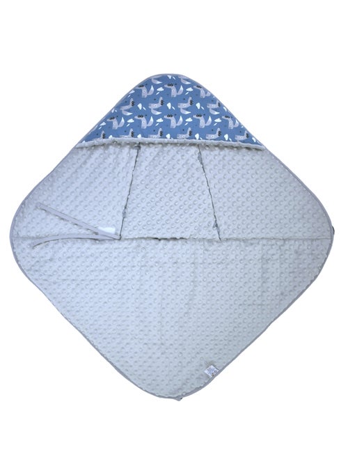 Coperta avvolgente reversibile per neonato in cotone | SEVIRA KIDS - Kiabi