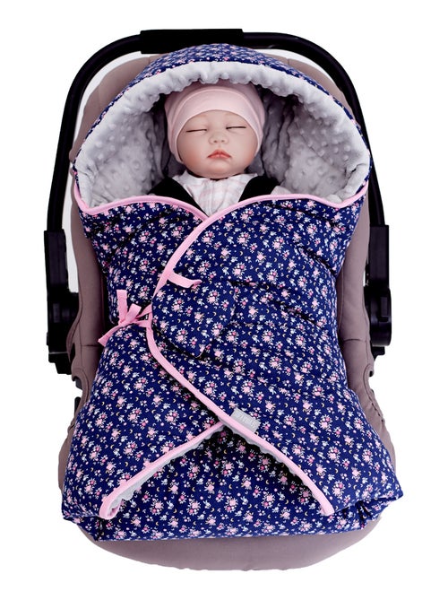 Coperta avvolgente reversibile per neonato in cotone | SEVIRA KIDS - Kiabi