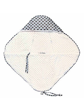 Coperta avvolgente reversibile per neonato in cotone | sevira kids | sevira kids