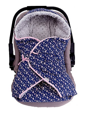 Coperta avvolgente reversibile per neonato in cotone | sevira kids | sevira kids