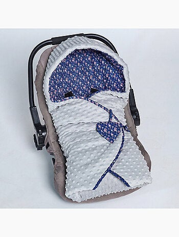 Coperta avvolgente reversibile per neonato in cotone | sevira kids | sevira kids