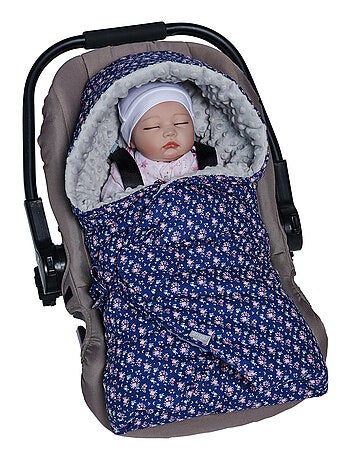 Coperta avvolgente reversibile per neonato in cotone | sevira kids | sevira kids