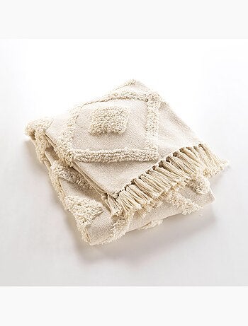 Coperta bohémien con frange