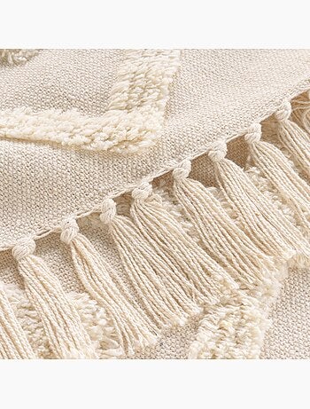Coperta bohémien con frange