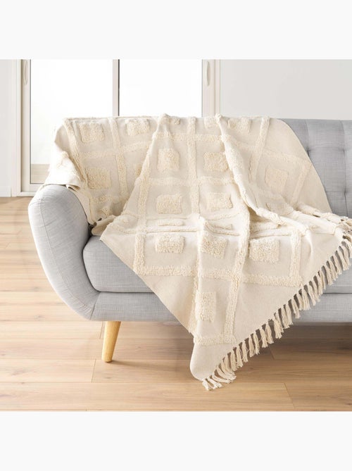 Coperta bohémien con frange - Kiabi Coperta bohémien con frange - Kiabi