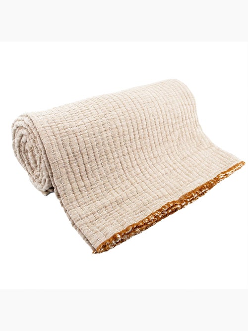 Coperta boutis trapuntata in cotone lavato - Kiabi Coperta boutis trapuntata in cotone lavato - Kiabi