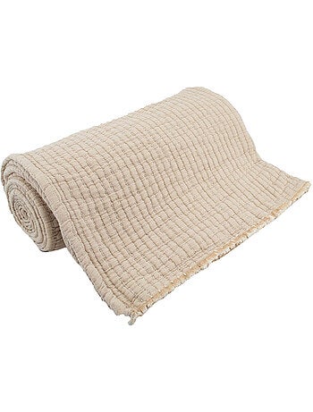 Coperta boutis trapuntata in cotone lavato
