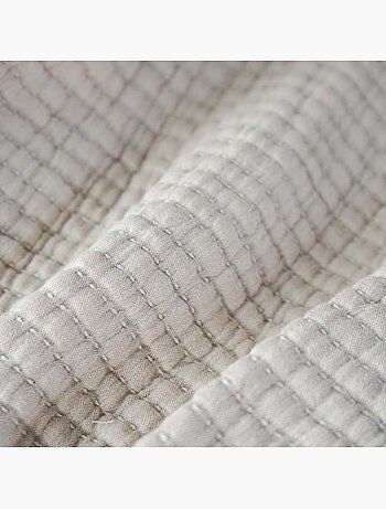 Coperta boutis trapuntata in cotone lavato