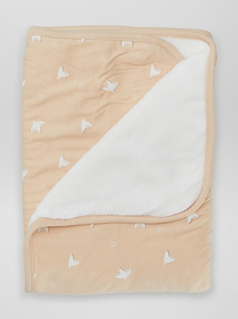 Coperta con stampa MARRONE - Kiabi