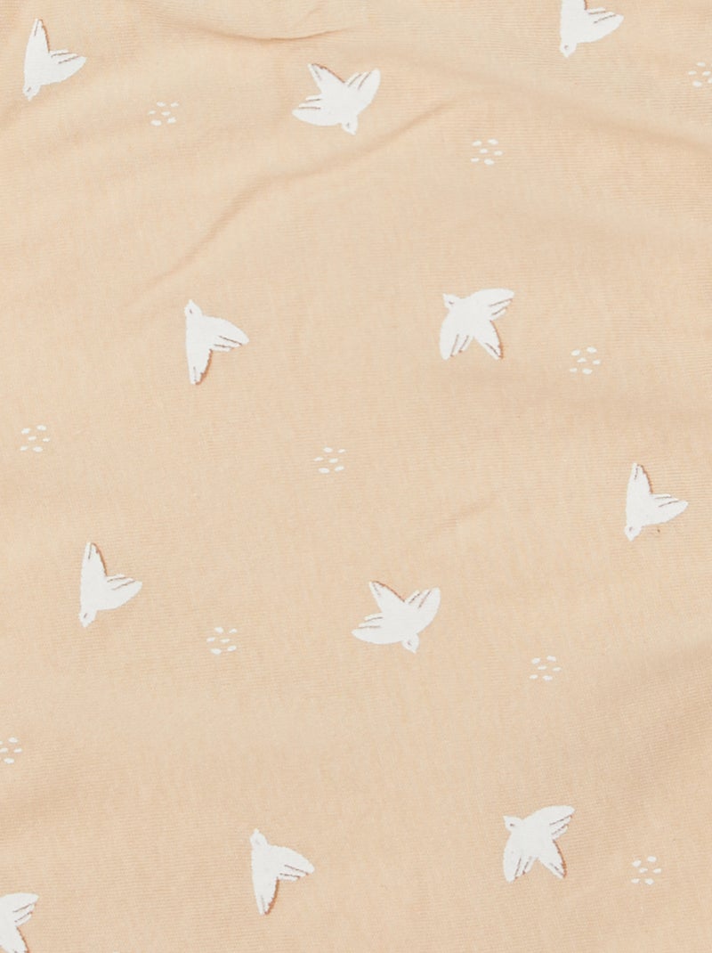 Coperta con stampa MARRONE - Kiabi