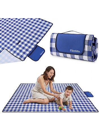 Coperta da picnic hypermotion 150 x 200 cm: impermeabile, resistente e compatta