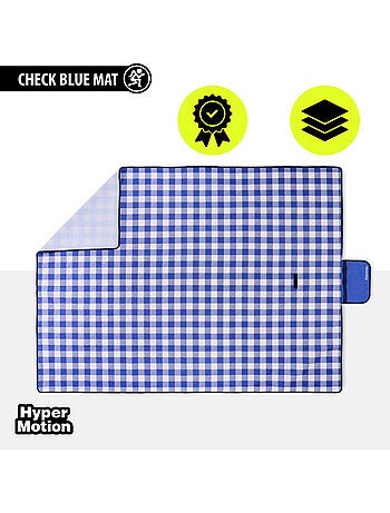Coperta da picnic hypermotion 150 x 200 cm: impermeabile, resistente e compatta