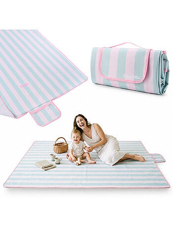 Coperta da picnic hypermotion 150 x 200 cm: impermeabile, resistente e compatta