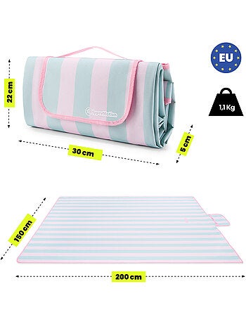 Coperta da picnic hypermotion 150 x 200 cm: impermeabile, resistente e compatta