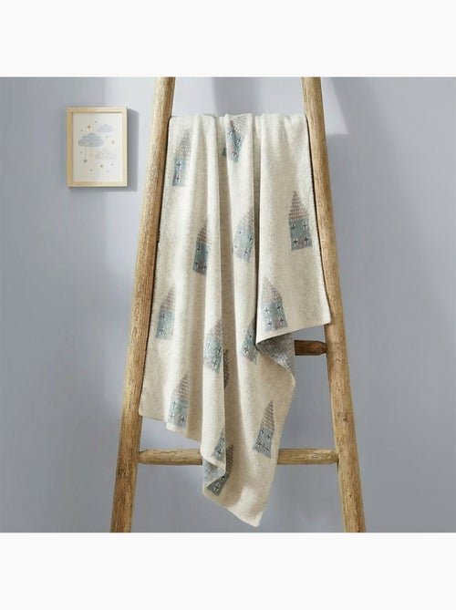 Coperta di cotone biologico per bambini, case | SEVIRA KIDS - Kiabi