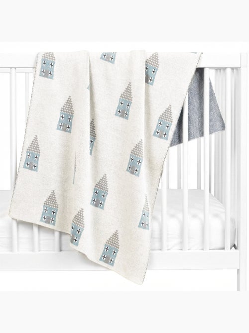 Coperta di cotone biologico per bambini, case | sevira kids | sevira kids - Kiabi Coperta di cotone biologico per bambini, case | sevira kids | sevira kids - Kiabi