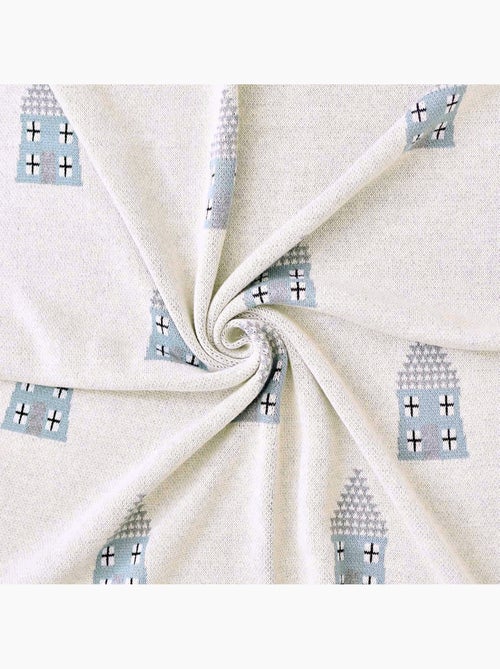 Coperta di cotone biologico per bambini, case | sevira kids | sevira kids - Kiabi Coperta di cotone biologico per bambini, case | sevira kids | sevira kids - Kiabi