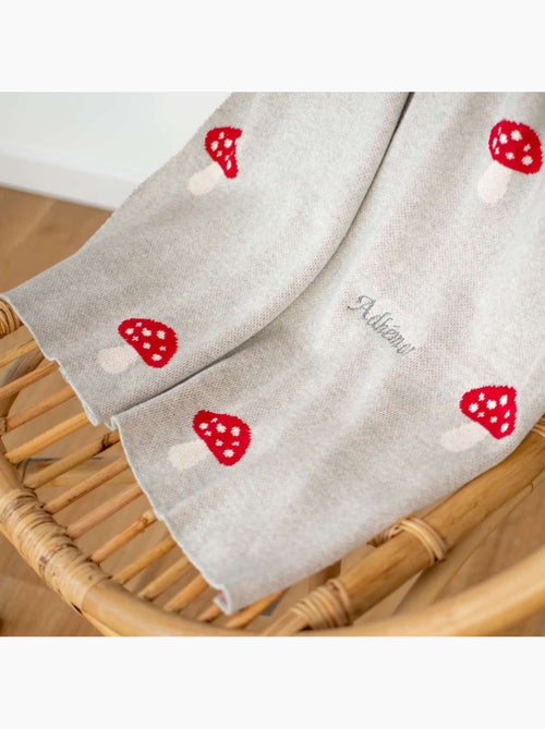 Coperta di cotone biologico per bambini, fungo | sevira kids | sevira kids - Kiabi Coperta di cotone biologico per bambini, fungo | sevira kids | sevira kids - Kiabi