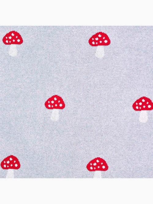 Coperta di cotone biologico per bambini, fungo | sevira kids | sevira kids - Kiabi Coperta di cotone biologico per bambini, fungo | sevira kids | sevira kids - Kiabi