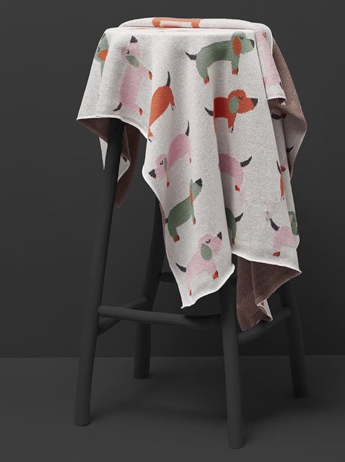 Coperta di cotone biologico per bambini, teckel | SEVIRA KIDS - Kiabi