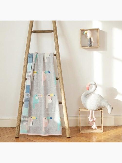 Coperta di cotone biologico per bambini, toucan | sevira kids | sevira kids - Kiabi Coperta di cotone biologico per bambini, toucan | sevira kids | sevira kids - Kiabi