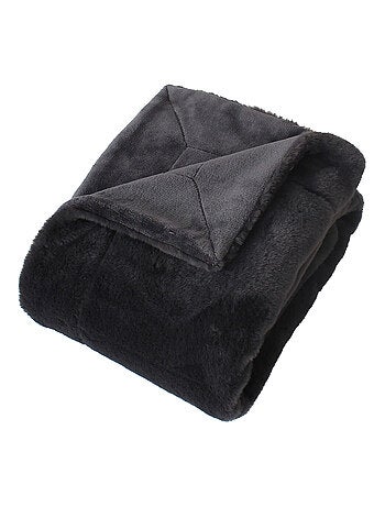 Coperta di flanella double-face in finta pelliccia