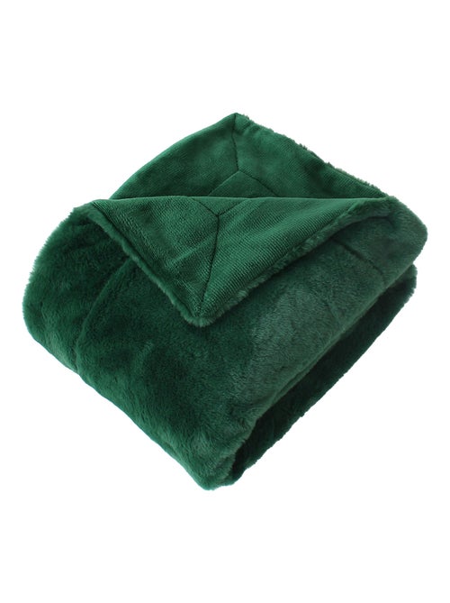 Coperta di flanella double-face in finta pelliccia - Kiabi Coperta di flanella double-face in finta pelliccia - Kiabi