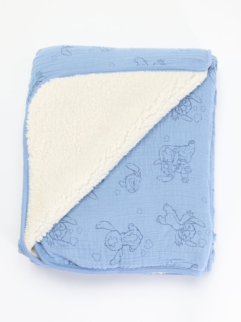 Coperta 'Disney' 'Stitch' Blu - Kiabi