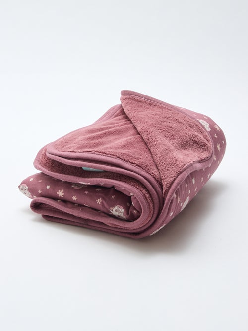 Coperta double face 'Disney' 'Marie' in jersey di cotone 80x100 cm - Kiabi