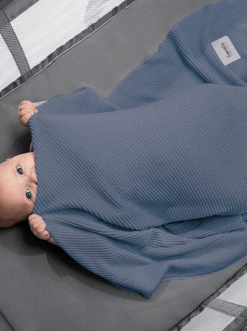 Coperta e fascia per neonati in bambù naturale LIONELO - Kiabi