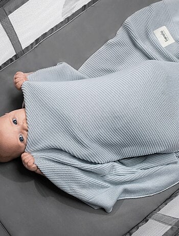 Coperta e fascia per neonati in bambù naturale LIONELO