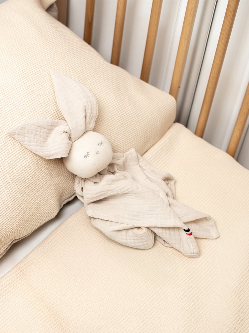 Coperta estiva in cotone a nido d'ape | sevira kids | sevira kids Beige - Kiabi