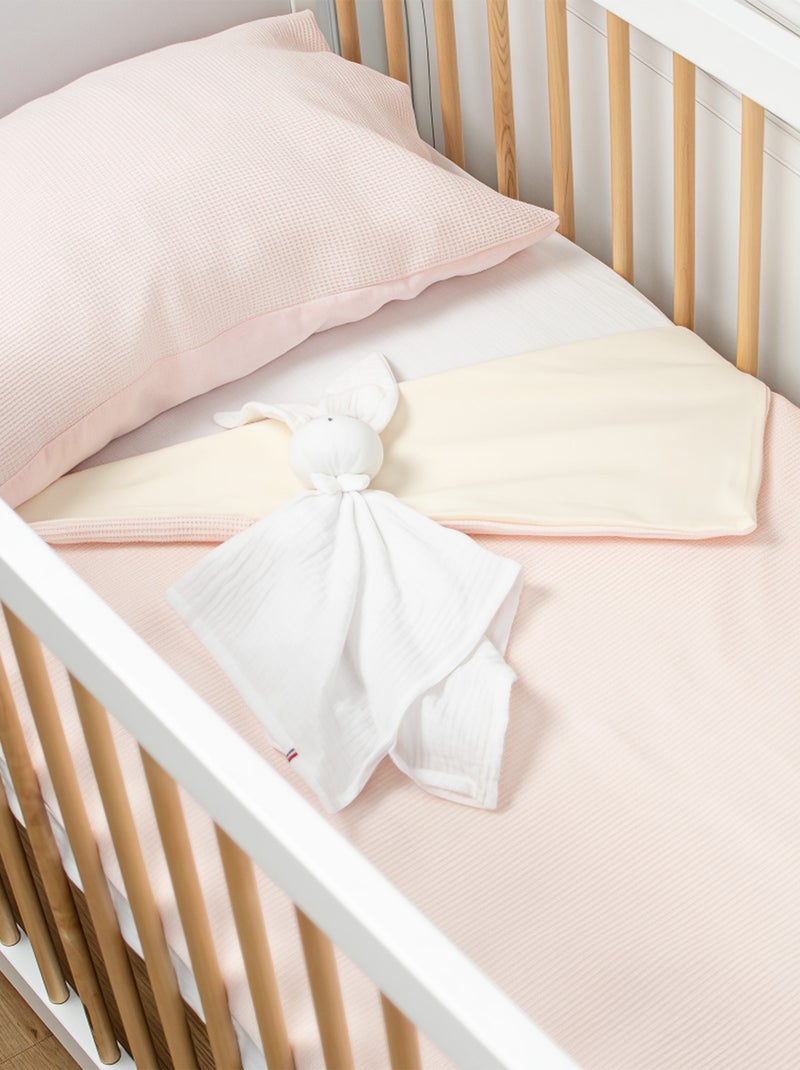Coperta estiva in cotone a nido d'ape | sevira kids | sevira kids Rosa - Kiabi