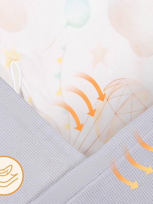 Coperta fasciante LIONELO - Cotone e bambù - Ipoallergenica - Kiabi